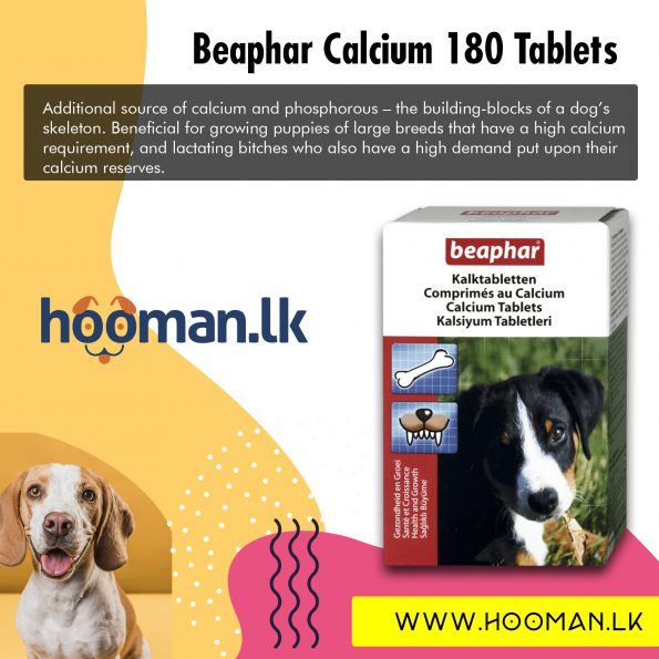 Beaphar Calcium 180 Tablets