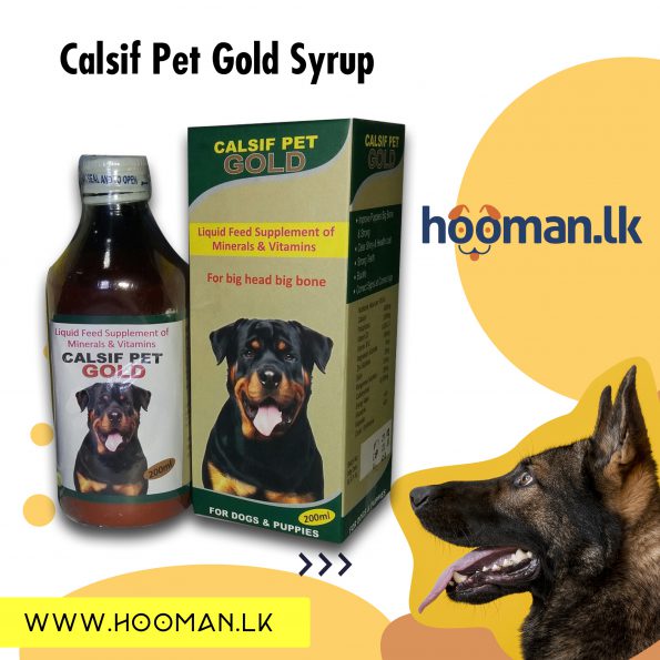Calsif Pet Gold Syrup
